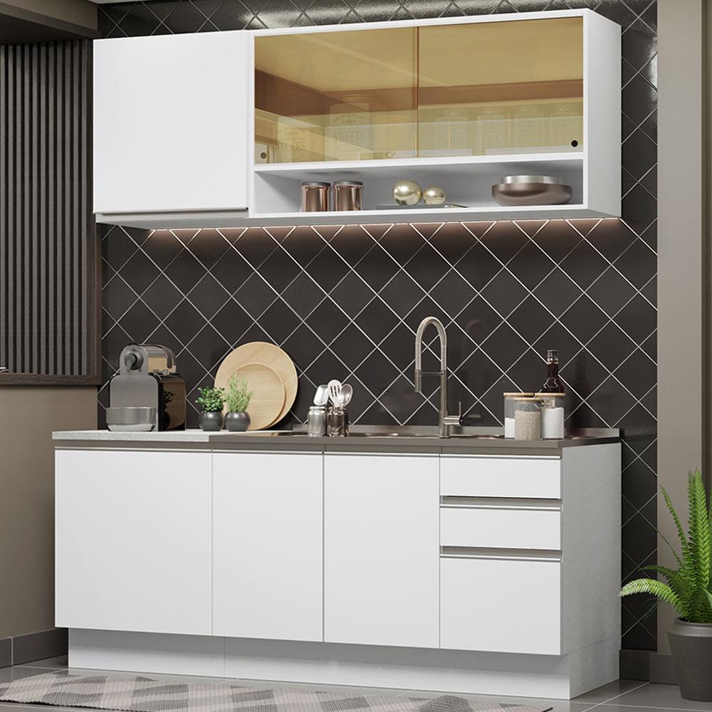 Foto 2 | Cocina Integral Modular Madesa Glamy 180cm Bb