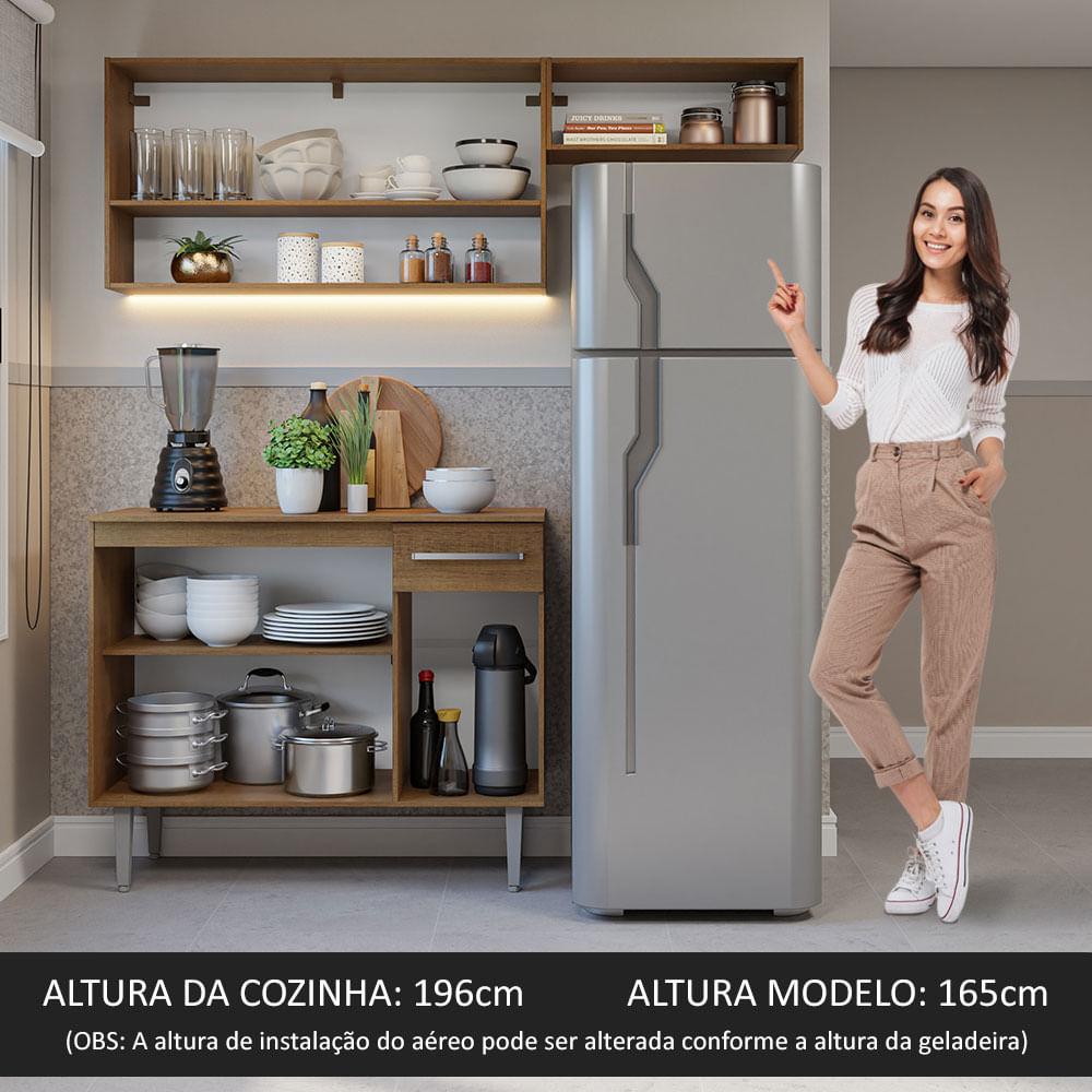 Foto 6 pulgar | Cocina Integral Completa Modular Madesa Emilly 165cm Mm