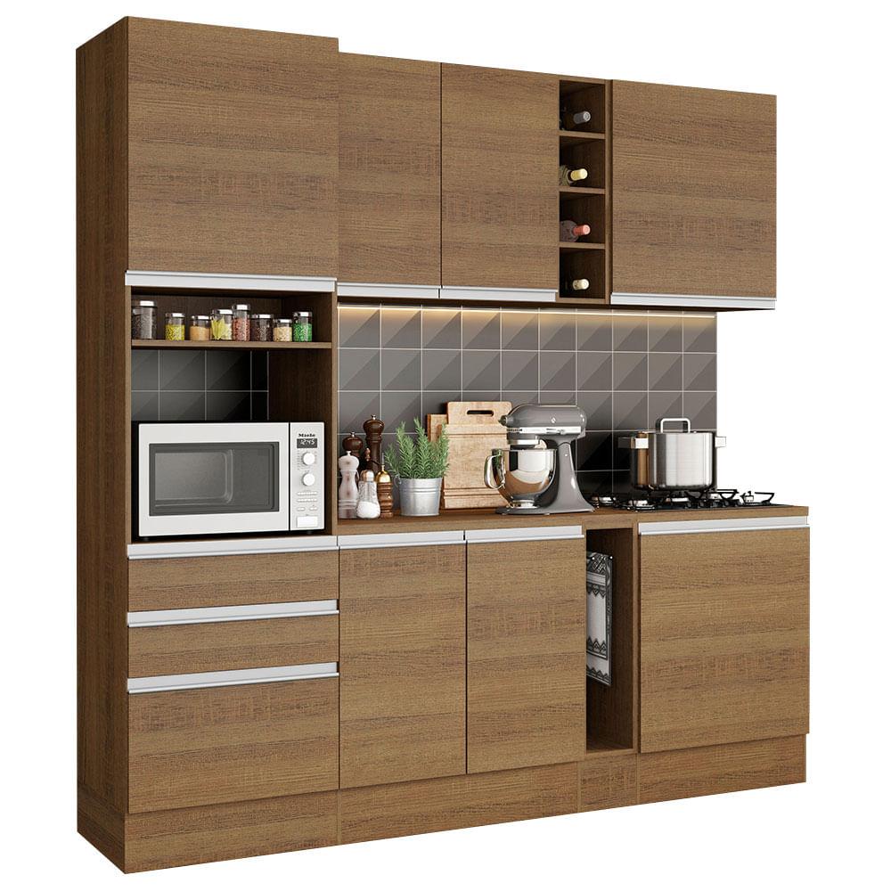 Cocina Integral Completa Modular Madesa Áquila 220 cm