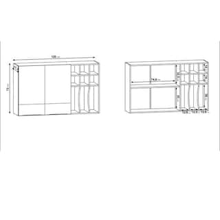 Foto 8 | Cocina Modular Bossa Toscana Ripado/nogal