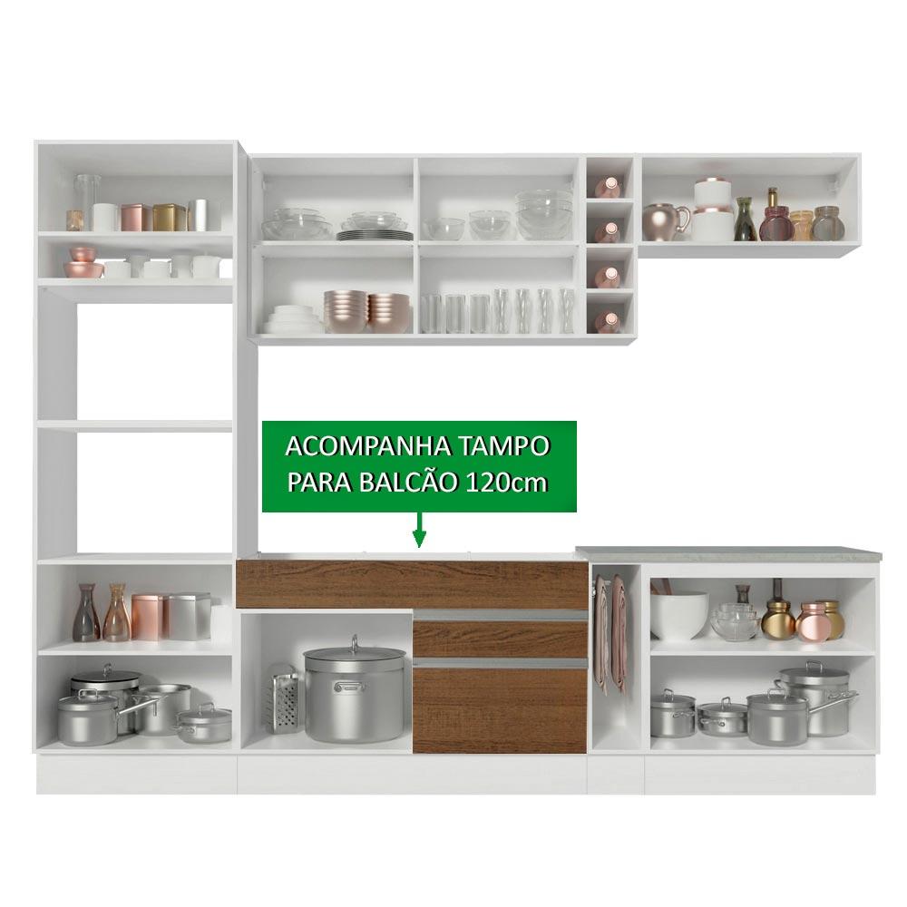 Foto 6 pulgar | Cocina Integral Completa Modular Madesa Vicenza 290 cm Br 12