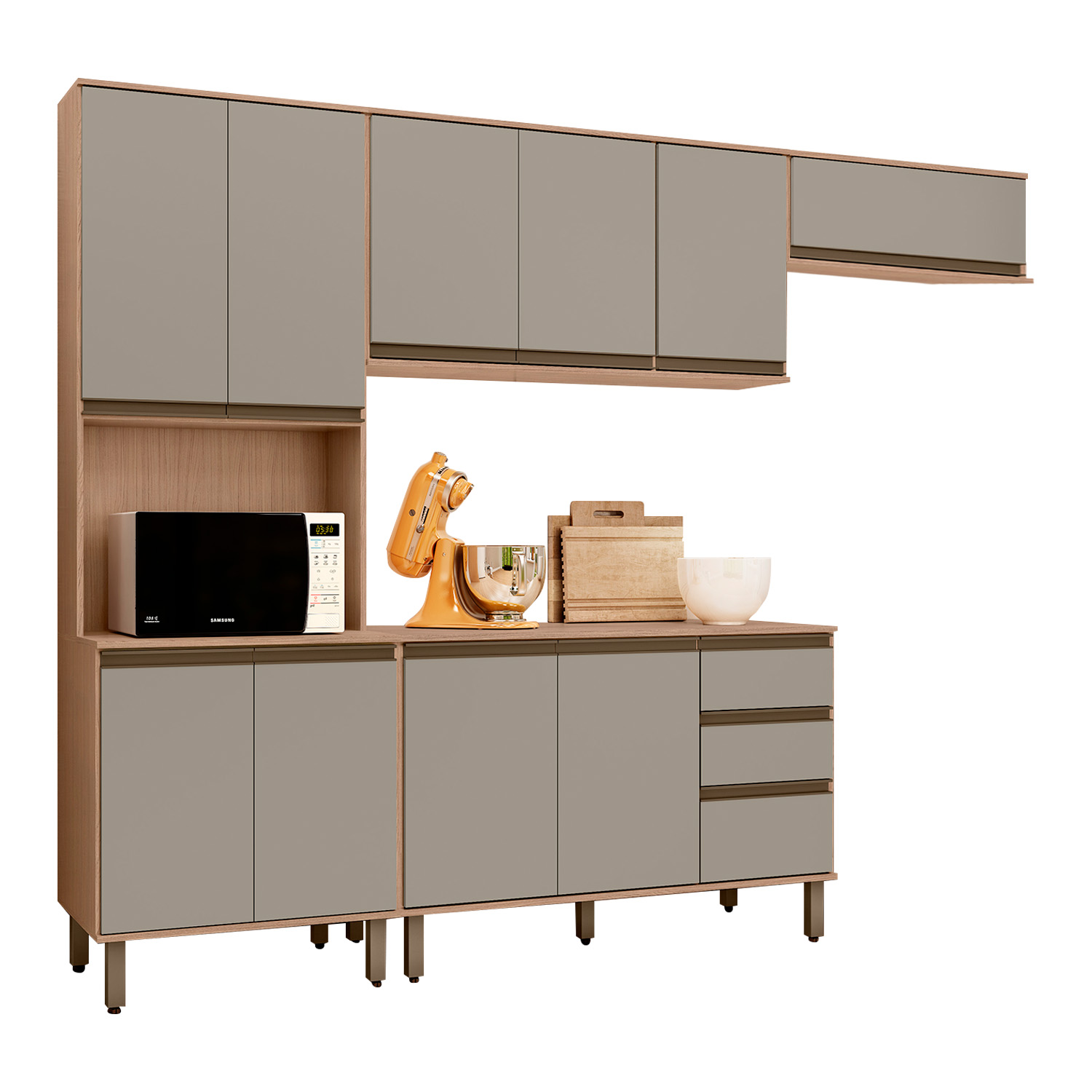 Foto 1 | Cocina Modular Bossa Vicenza Havana/taupe