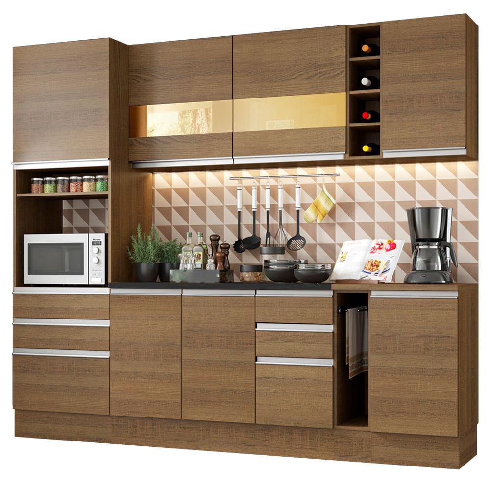 Foto 2 pulgar | Cocina Integral Completa Modular Madesa Lazio 240cm Mm 02