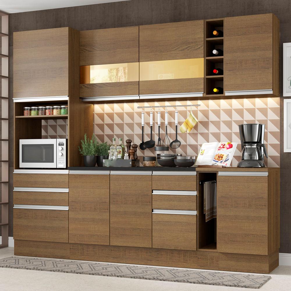 Foto 3 pulgar | Cocina Integral Completa Modular Madesa Lazio 240cm Mm 02