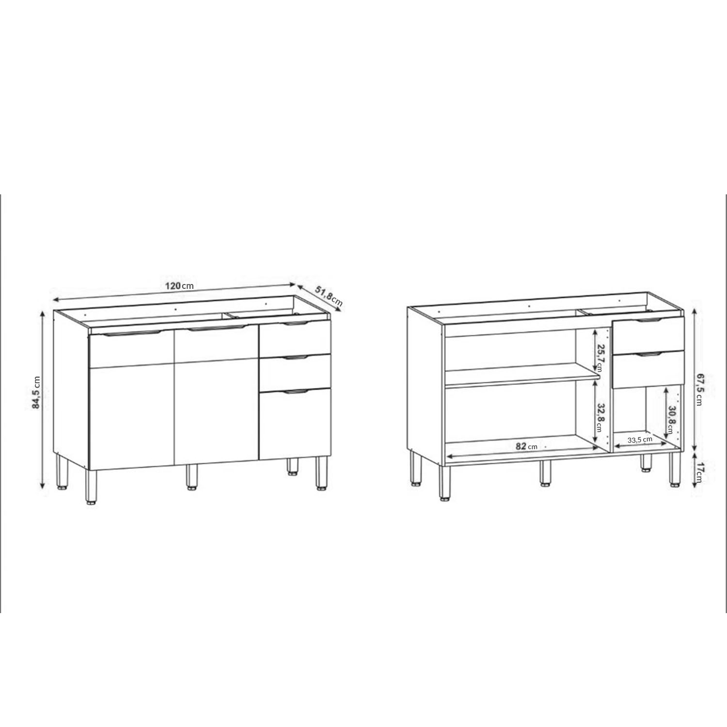 Foto 8 | Cocina Modular Bossa Milán Nogal/ripado