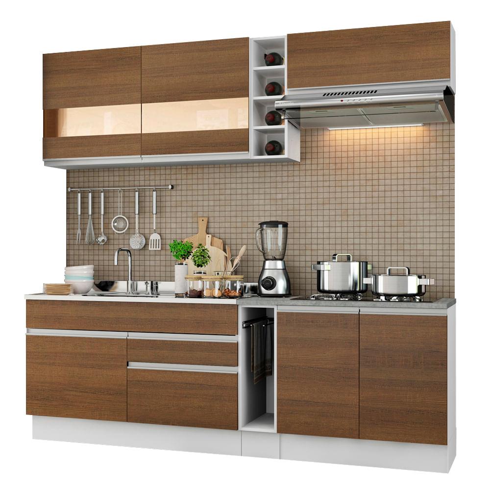 Foto 2 pulgar | Cocina Integral Completa Modular Madesa Glamy 220 cm