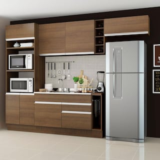 Foto 2 | Cocina Integral Madesa Safira Marrón de 290 cm