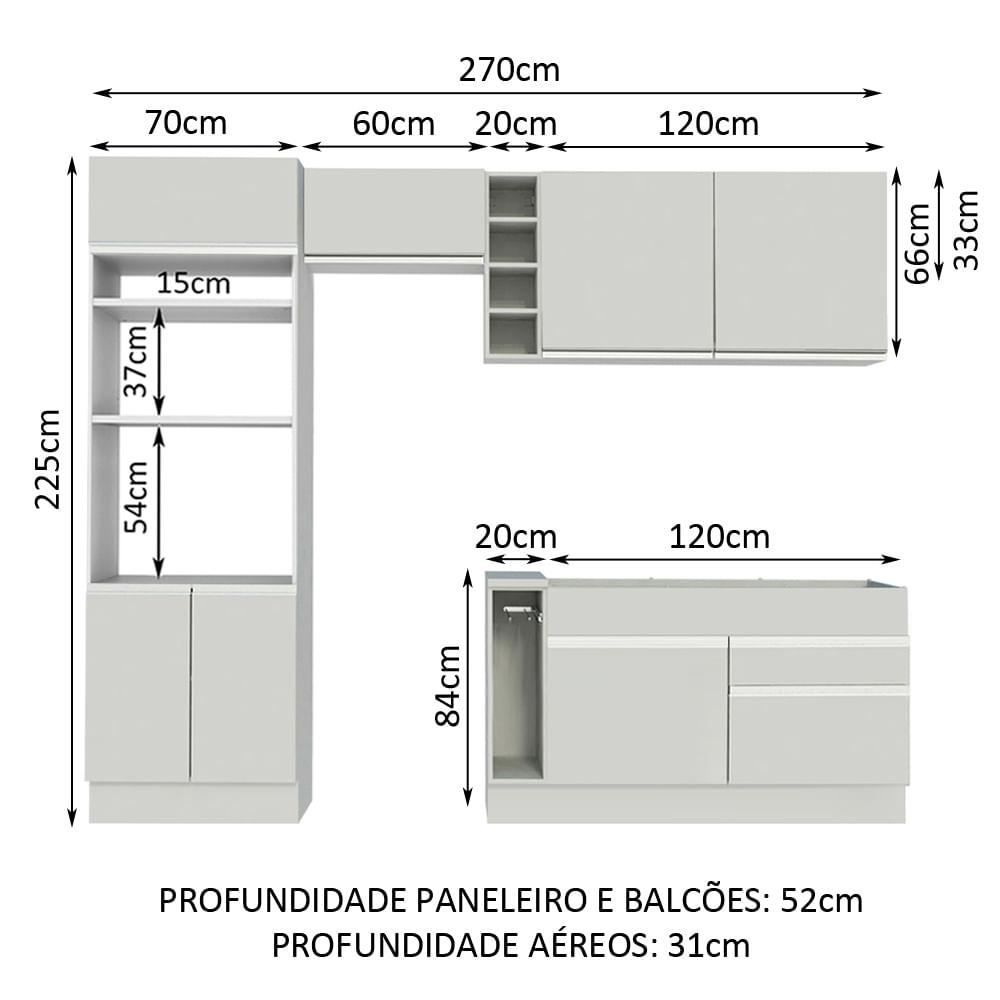 Foto 4 pulgar | Cocina Integral Completa Modular Madesa Jade Bb 09