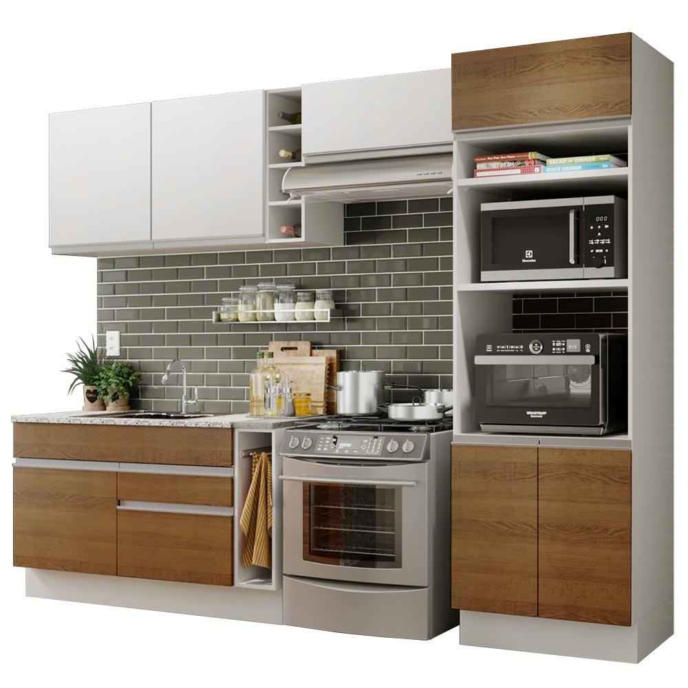 Foto 2 pulgar | Cocina Integral Completa Modular Madesa Glamy 290 cm Mb 02