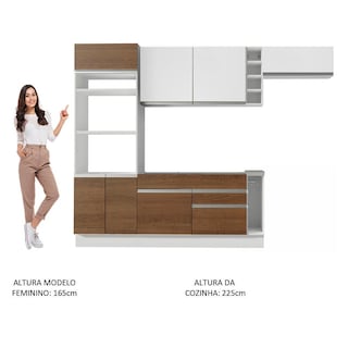 Foto 5 | Cocina Integral Completa Modular Madesa Glamy 290 cm Mb 03