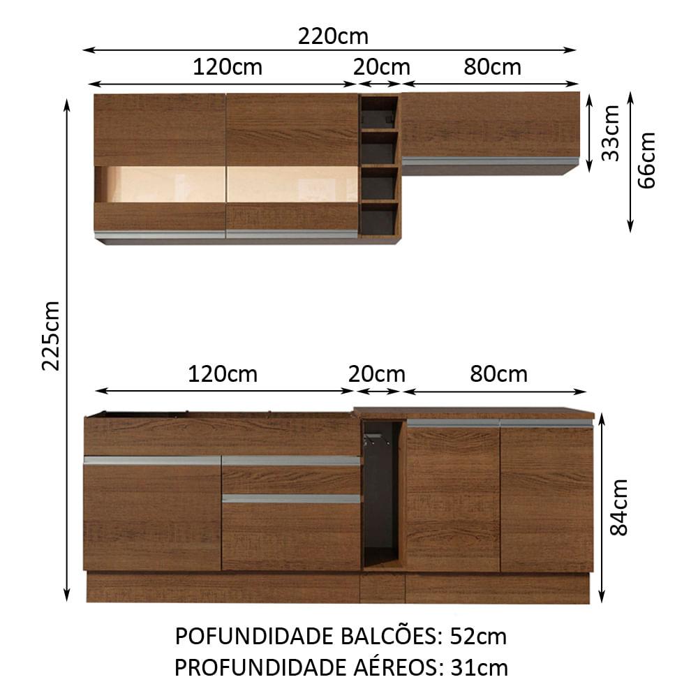 Foto 4 pulgar | Cocina Integral Completa Modular Madesa Parma Mb 02