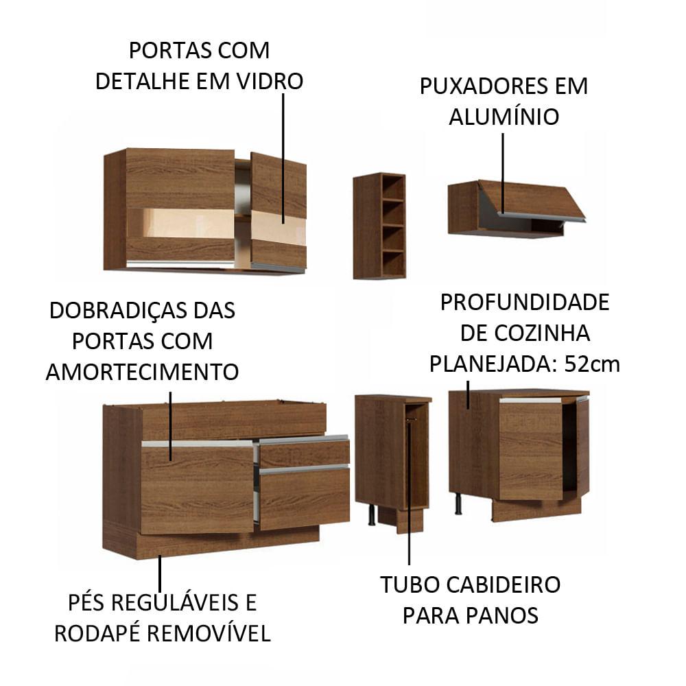 Foto 5 pulgar | Cocina Integral Completa Modular Madesa Parma Mb 02