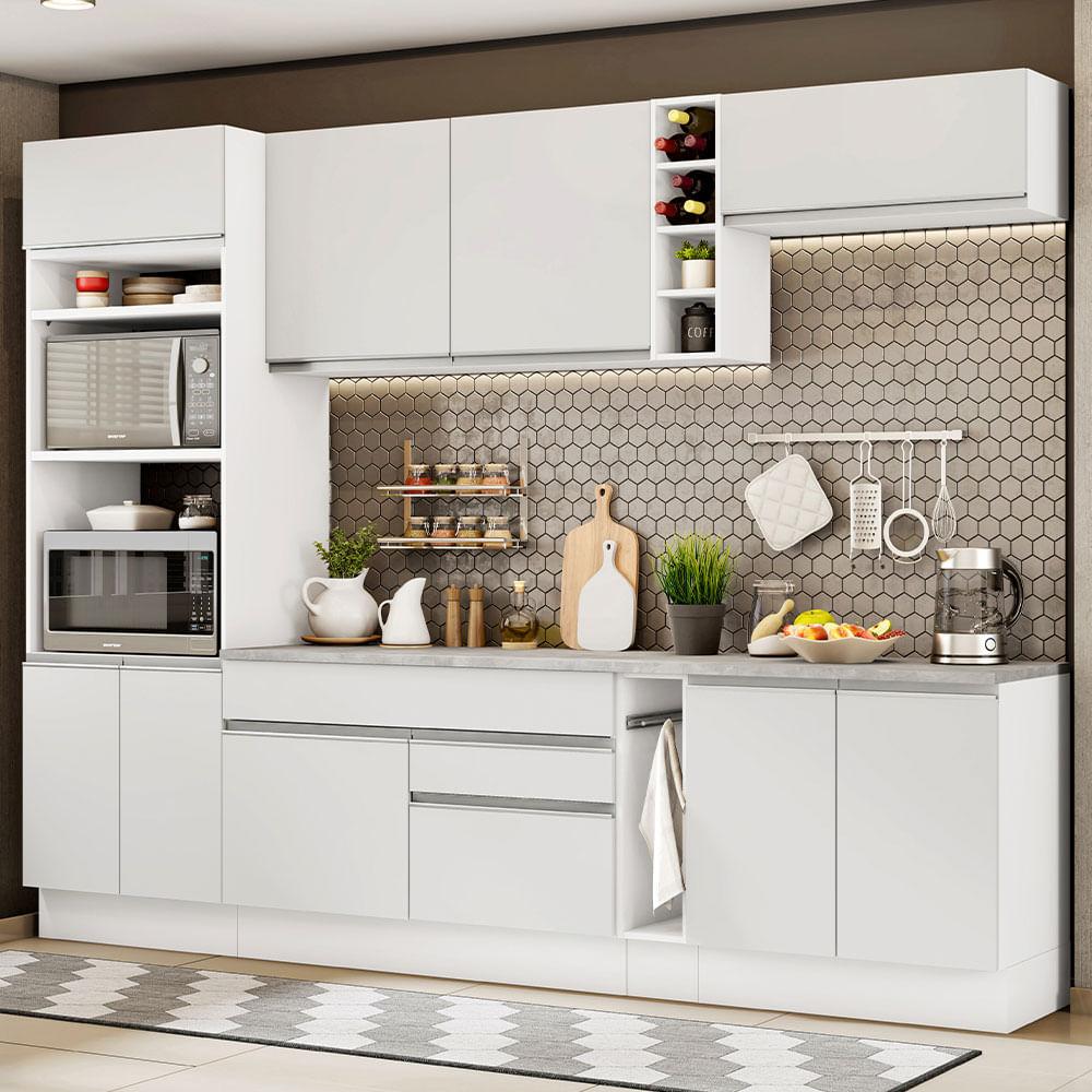 Foto 3 pulgar | Cocina Integral Completa Modular Madesa Vicenza 290cm Bb 12