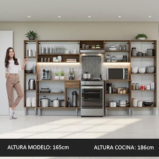 Foto 5 | Mueble De Cocina Integral 325cm Emilly Madesa