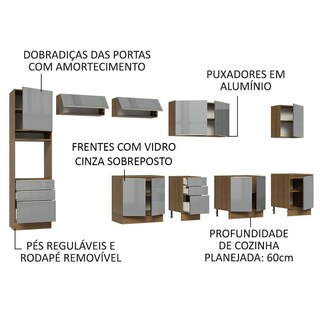 Foto 4 | Cocina Integral Completa Modular Madesa Lux 440cm Mg