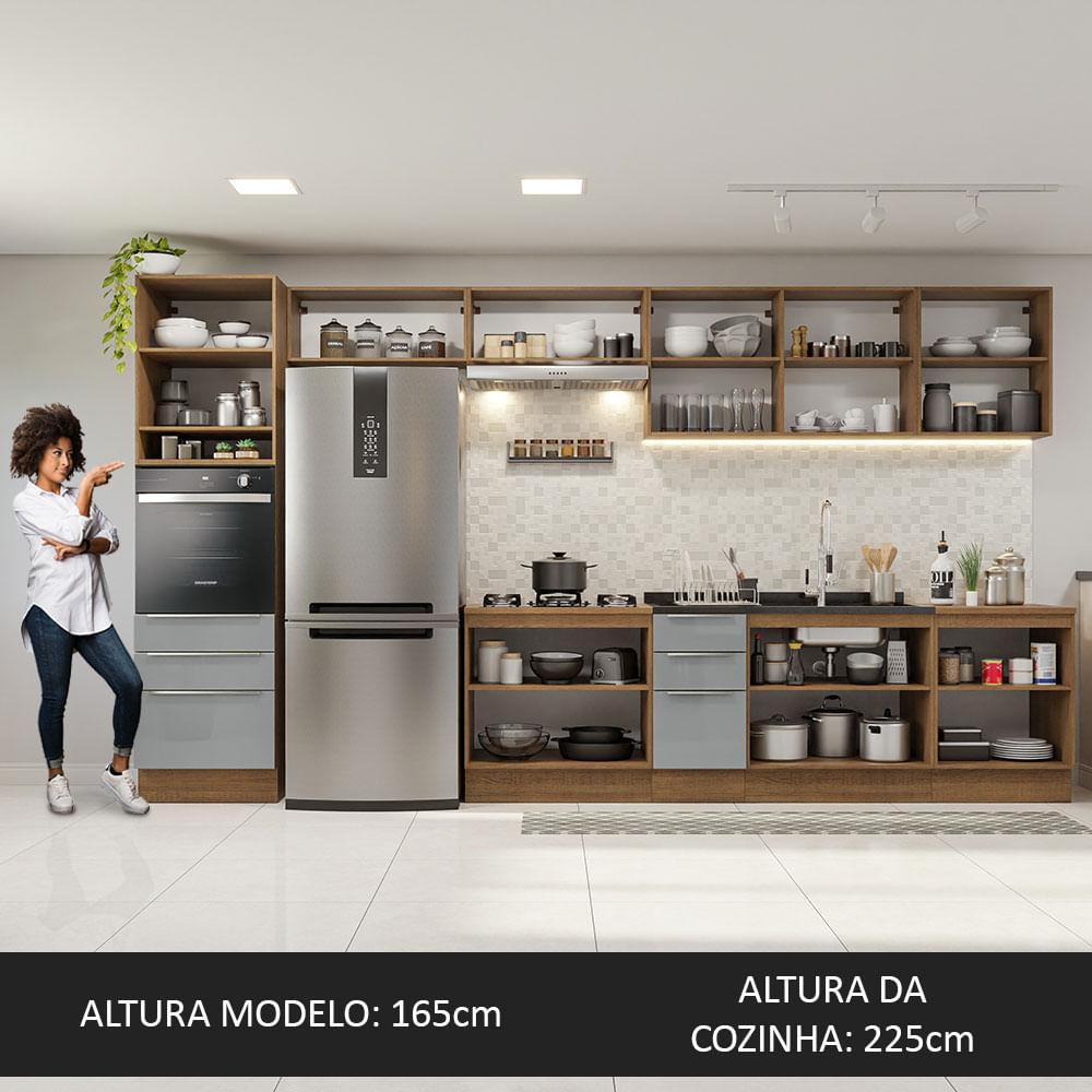 Foto 6 pulgar | Cocina Integral Completa Modular Madesa Lux 440cm Mg