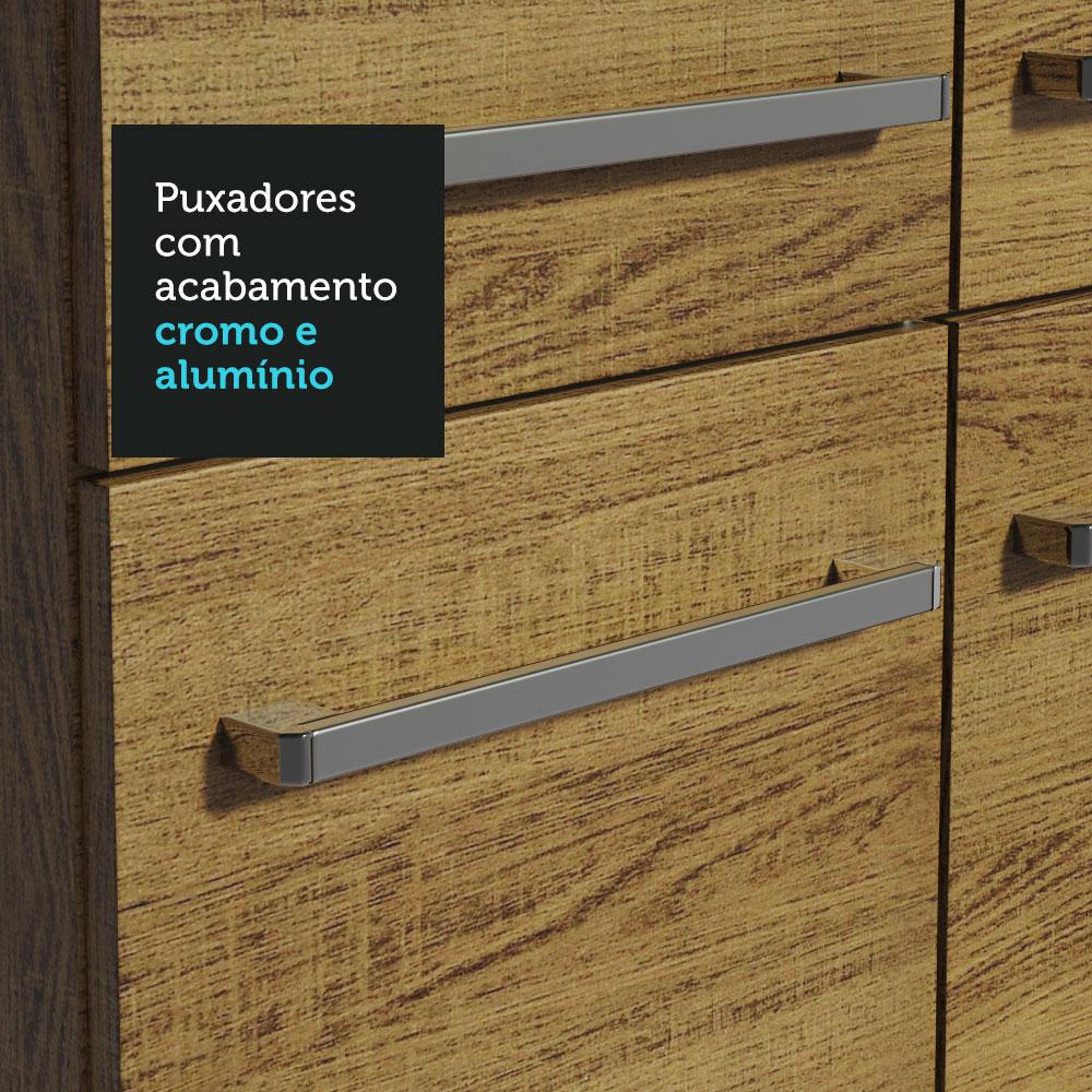 Foto 8 pulgar | Madesa Gabinete De Cocina Integral Compacta 169 Cm Con Fregadero Emilly Rustic 11