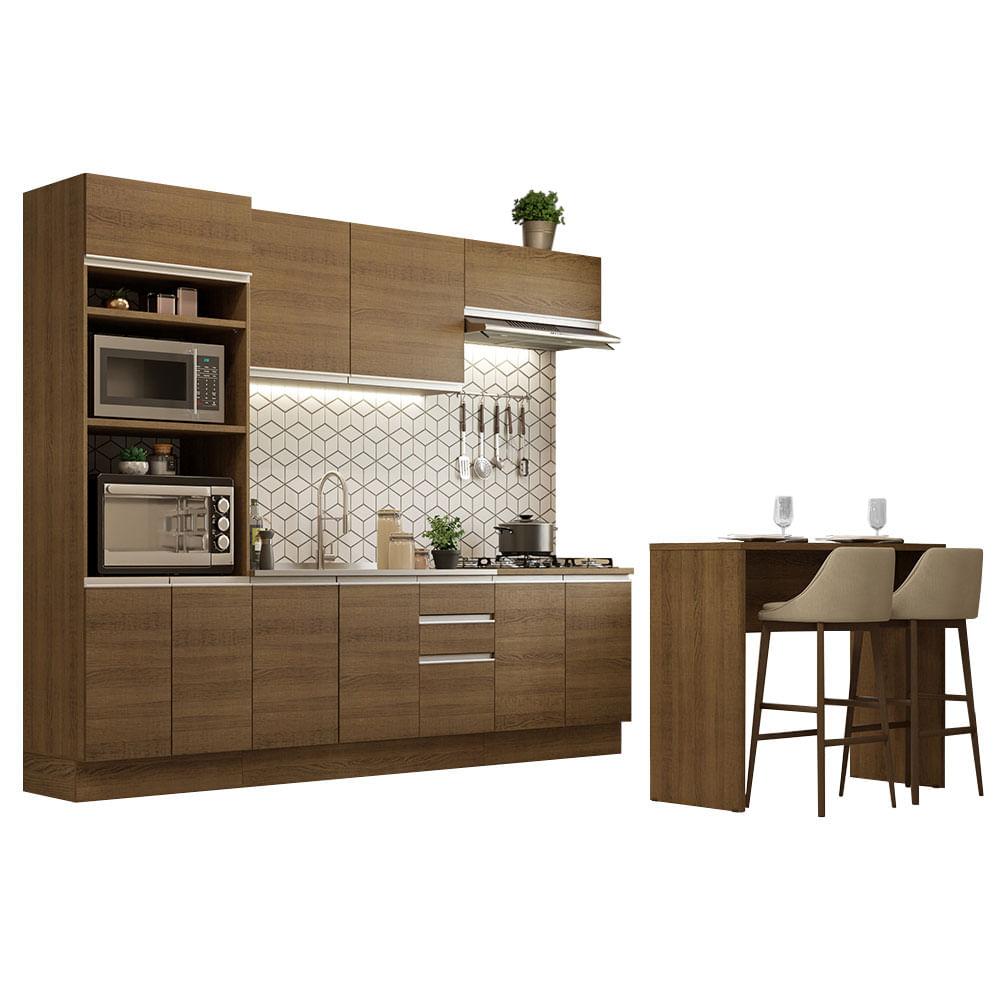 Cocina Integral Completa Modular Madesa Glamy 315cm Mm 02