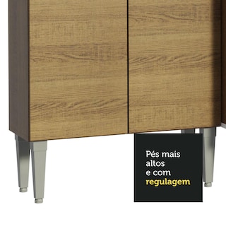 Foto 8 | Madesa Gabinete De Cocina Integral Compacta 169 Cm Con Fregadero Emilly Rustic 12