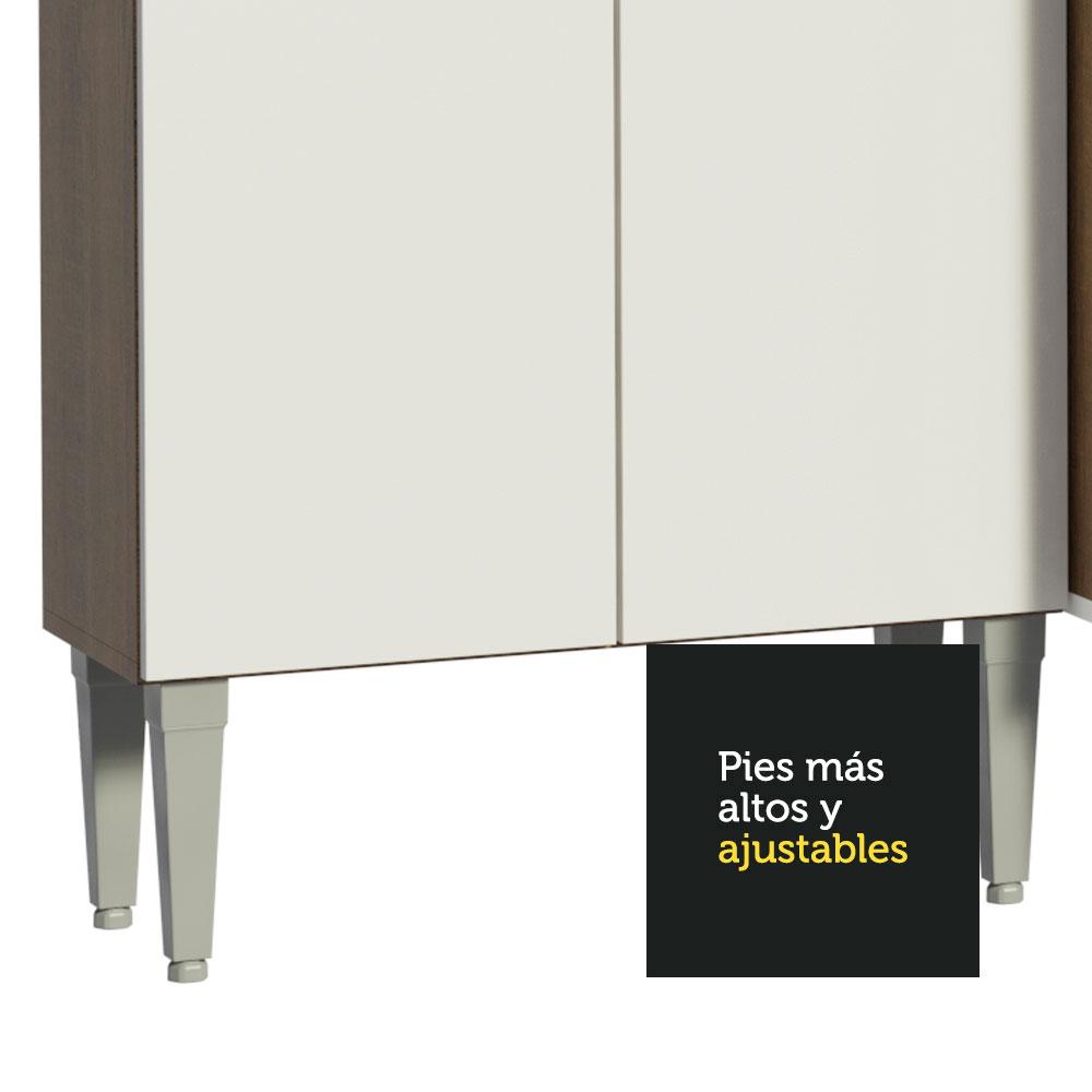 Foto 8 pulgar | Mueble De Cocina Integral Madesa 417cm Emilly 02 - Marrón