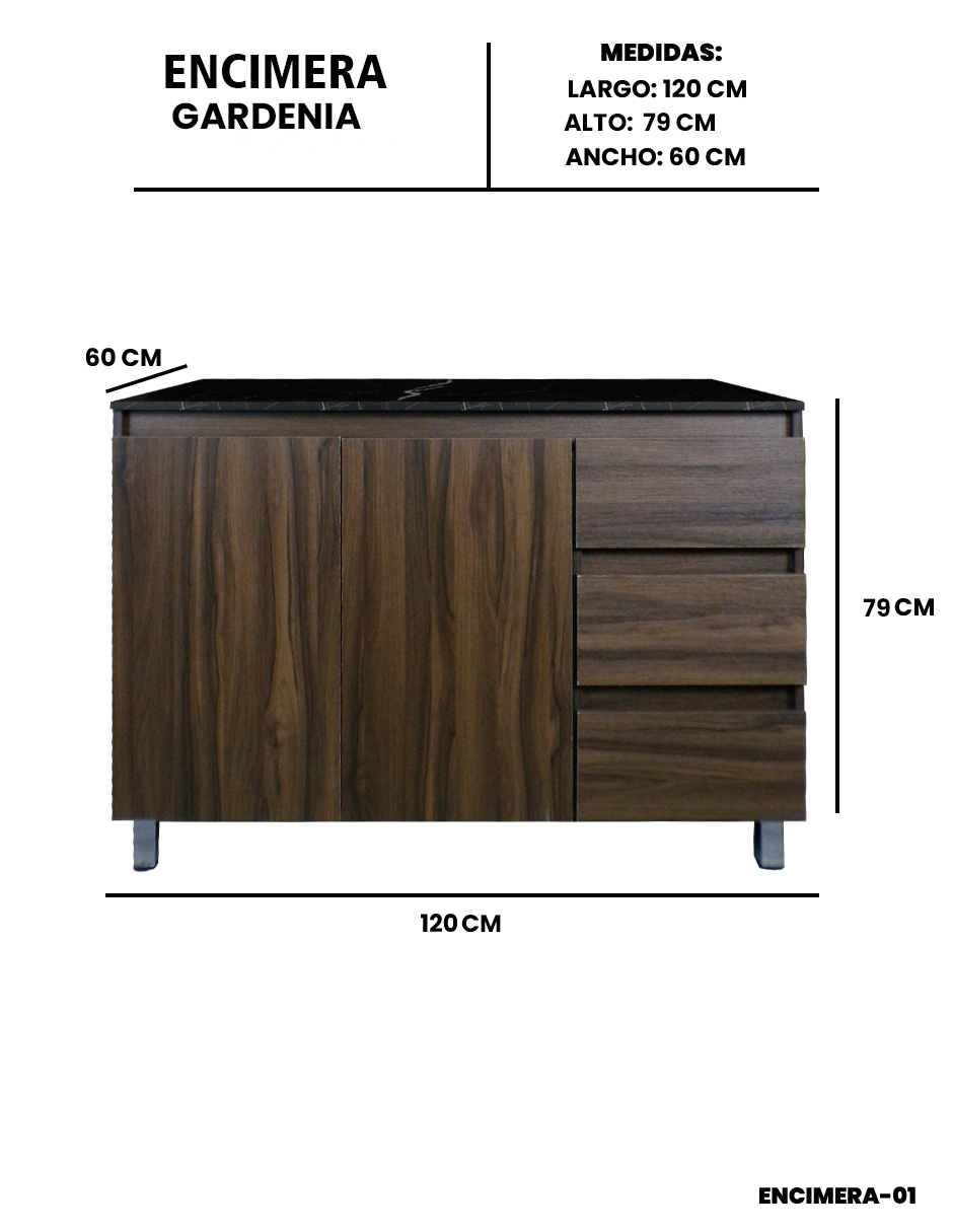 Foto 6 | Cocina Integral Completa Premium Gardenia Para Tarja