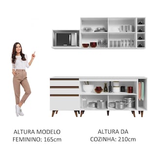 Foto 5 | Cocina Integral Completa Modular Madesa Reims 200cm Bb 01