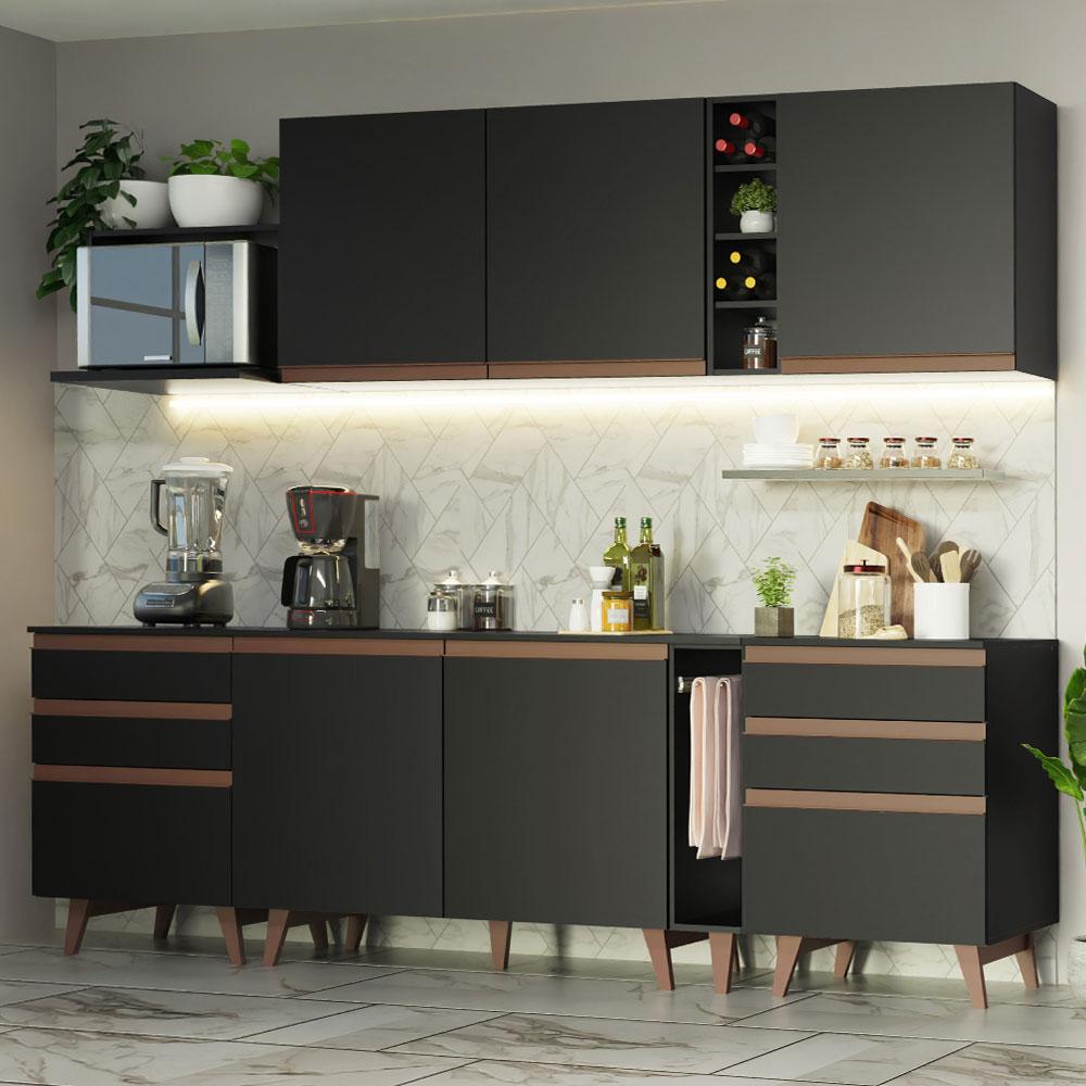 Foto 3 pulgar | Cocina Integral Completa Modular Madesa Reims 260cm Nm 06