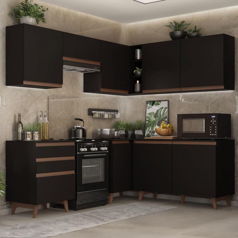 Foto 3 pulgar | Cocina Integral Completa Modular Madesa Reims 392cm Nn 01