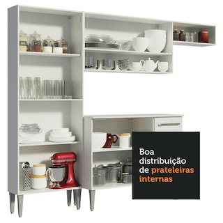 Foto 8 | Cocina Integral Completa Modular Madesa Emilly Color Bb 01