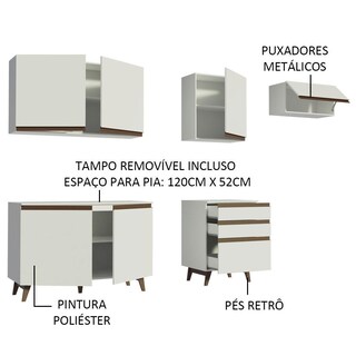 Foto 4 | Cocina Integral Completa Modular Madesa Reims 250cm Bb