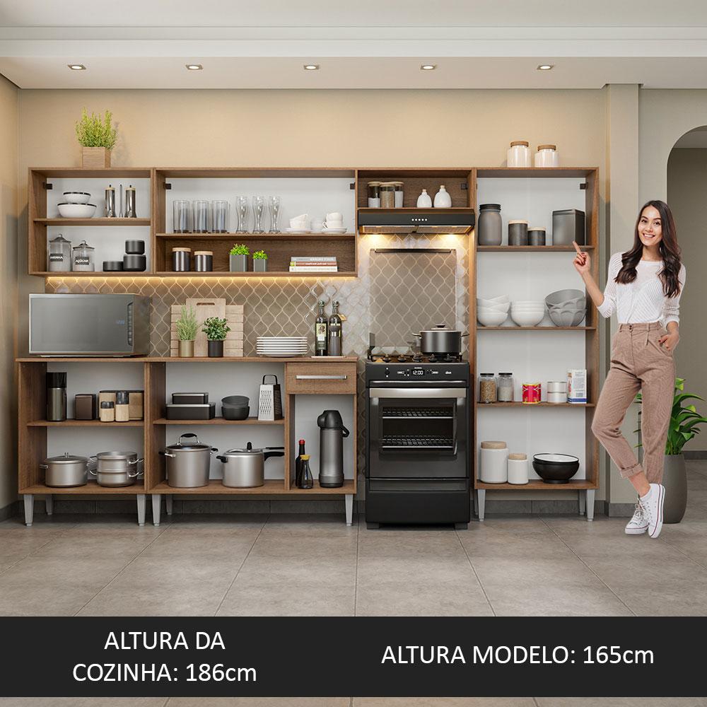 Foto 6 pulgar | Cocina Integral Completa Modular Madesa Emilly 293cm Mg 01