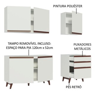 Foto 4 | Cocina Integral Completa Modular Madesa Reims 180cm Bb