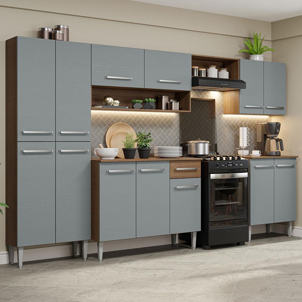 Foto 3 pulgar | Cocina Integral Completa Modular Madesa Emilly 293cm Mg 02