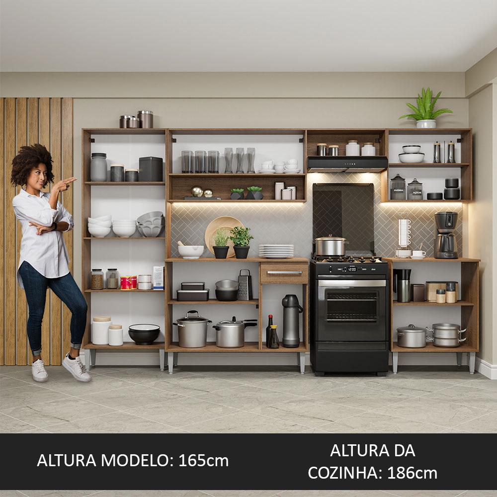 Foto 6 pulgar | Cocina Integral Completa Modular Madesa Emilly 293cm Mg 02