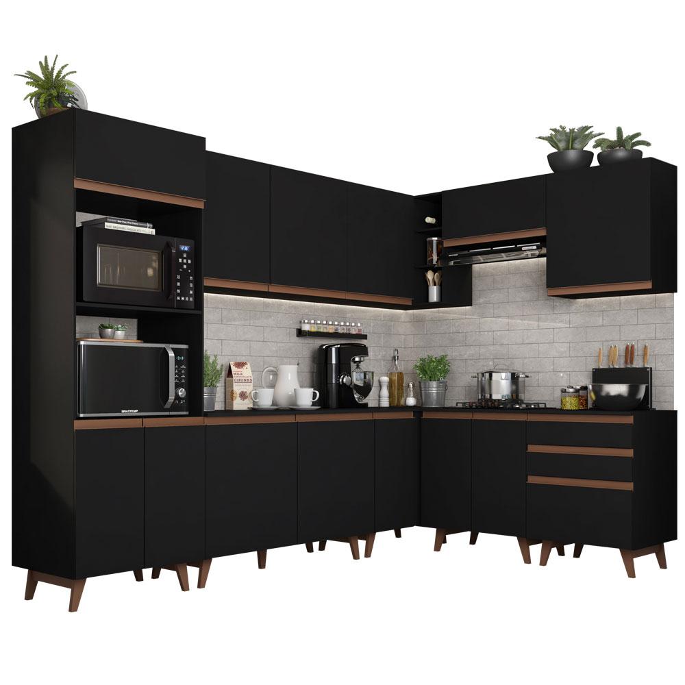 Foto 2 pulgar | Cocina Integral Completa Modular Madesa Reims 462cm Nn 01