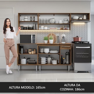 Foto 5 | Cocina Integral Completa Modular Madesa Emilly 229cm Mg 13