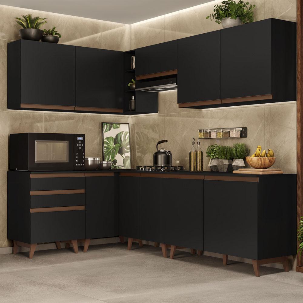 Foto 3 pulgar | Cocina Integral Completa Modular Madesa Reims 392cm Nn