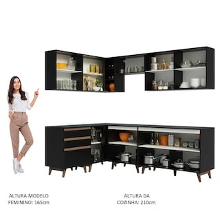 Foto 5 | Cocina Integral Completa Modular Madesa Reims 392cm Nn