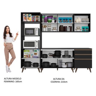 Foto 5 | Cocina Integral Completa Modular Madesa Reims 250cm Nn
