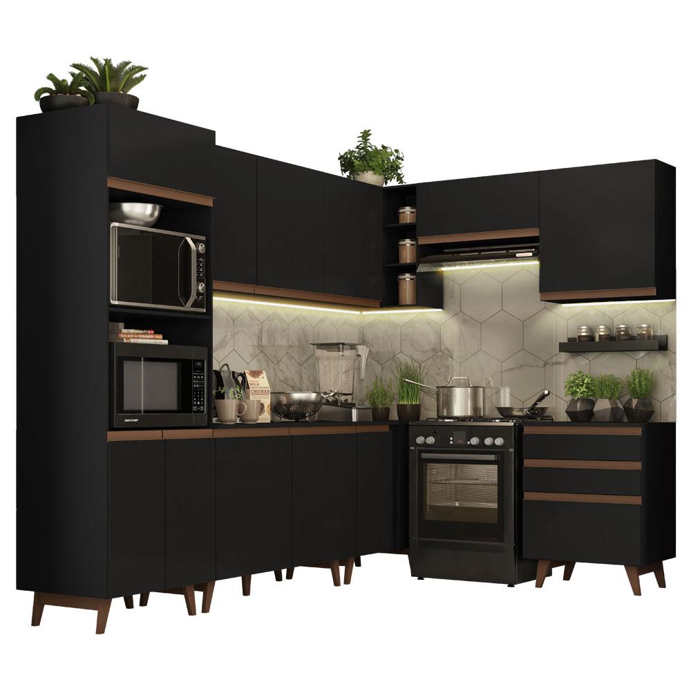 Foto 2 pulgar | Cocina Integral Completa Modular Madesa Reims 462cm Nn 02