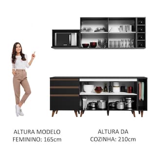 Foto 5 | Cocina Integral Completa Modular Madesa Reims 200cm Nn 01