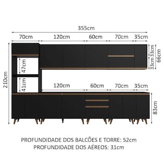 Foto 3 | Cocina Integral Completa Modular Madesa Reims Sabrina Nm