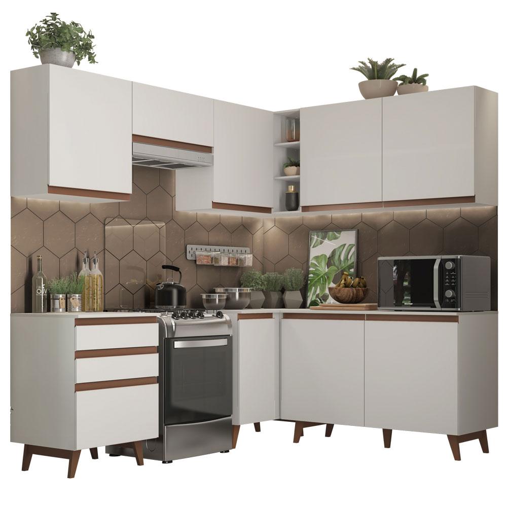 Foto 2 pulgar | Cocina Integral Completa Modular Madesa Reims 392cm Bb 01