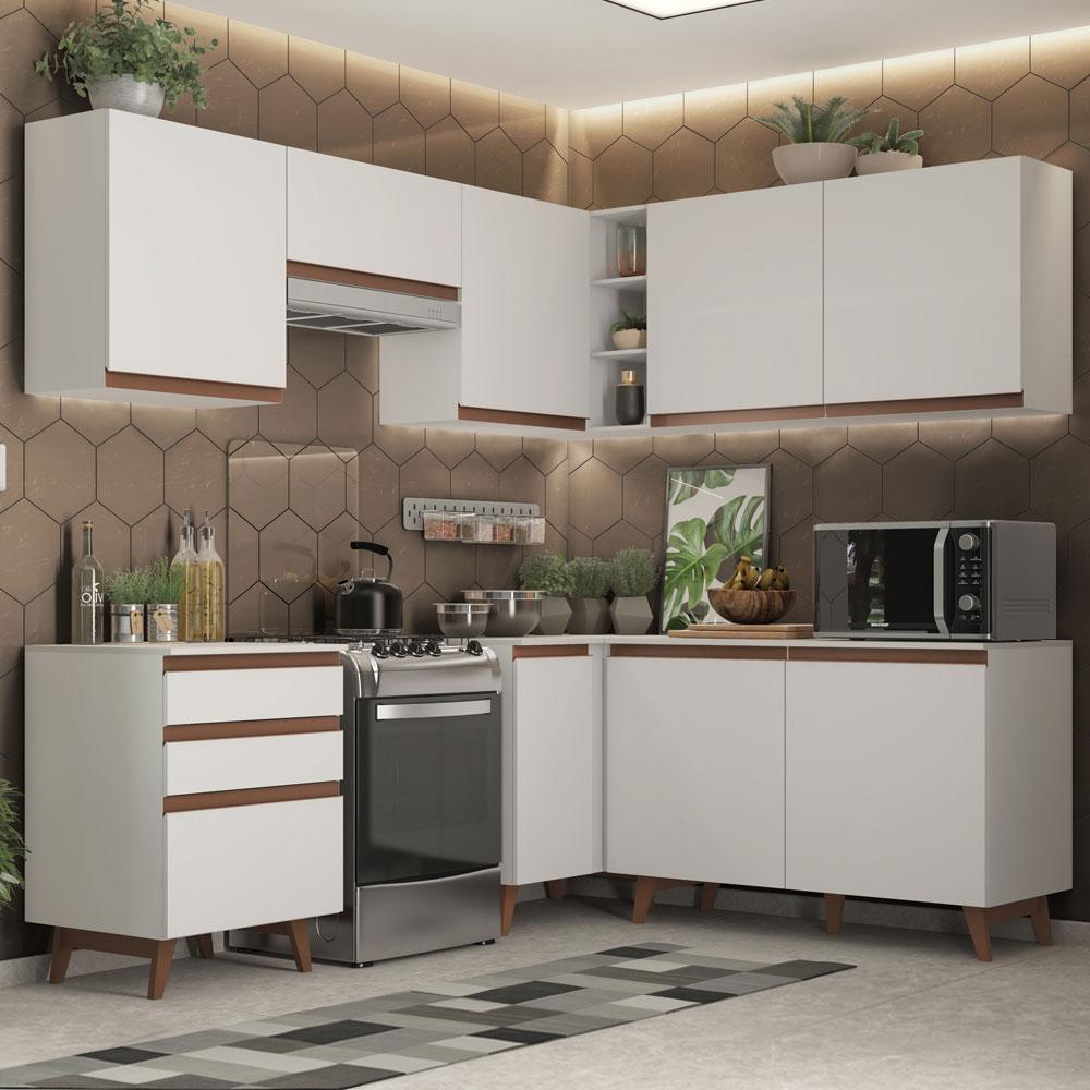 Foto 3 pulgar | Cocina Integral Completa Modular Madesa Reims 392cm Bb 01