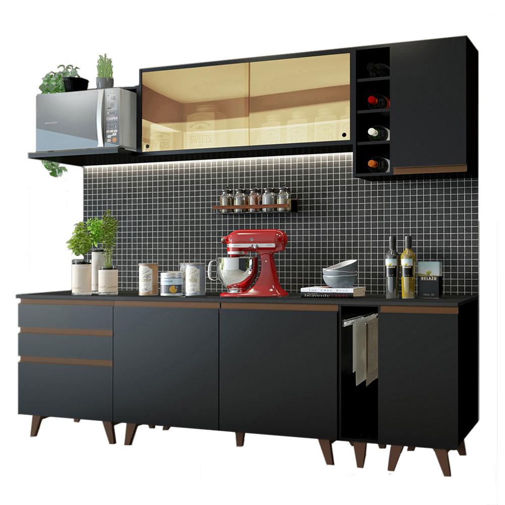 Foto 2 pulgar | Cocina Integral Completa Modular Madesa Reims 235cm Nn 01