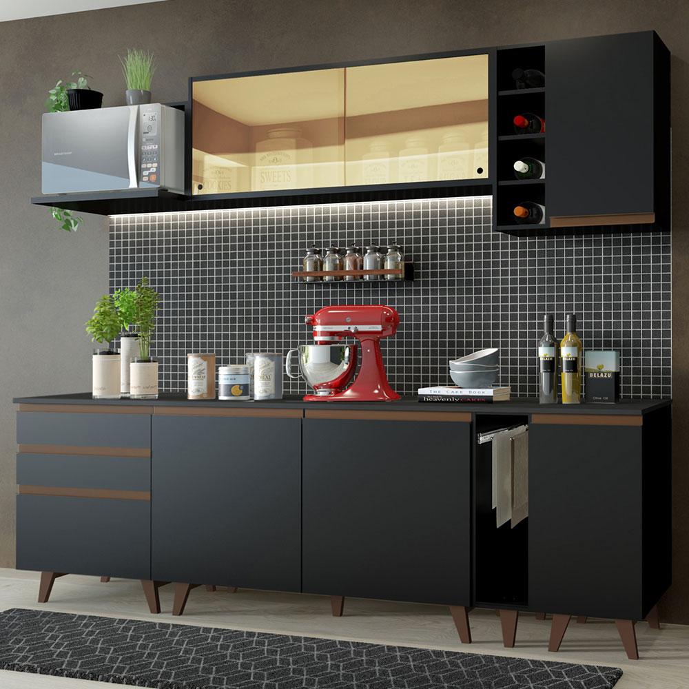 Foto 3 pulgar | Cocina Integral Completa Modular Madesa Reims 235cm Nn 01