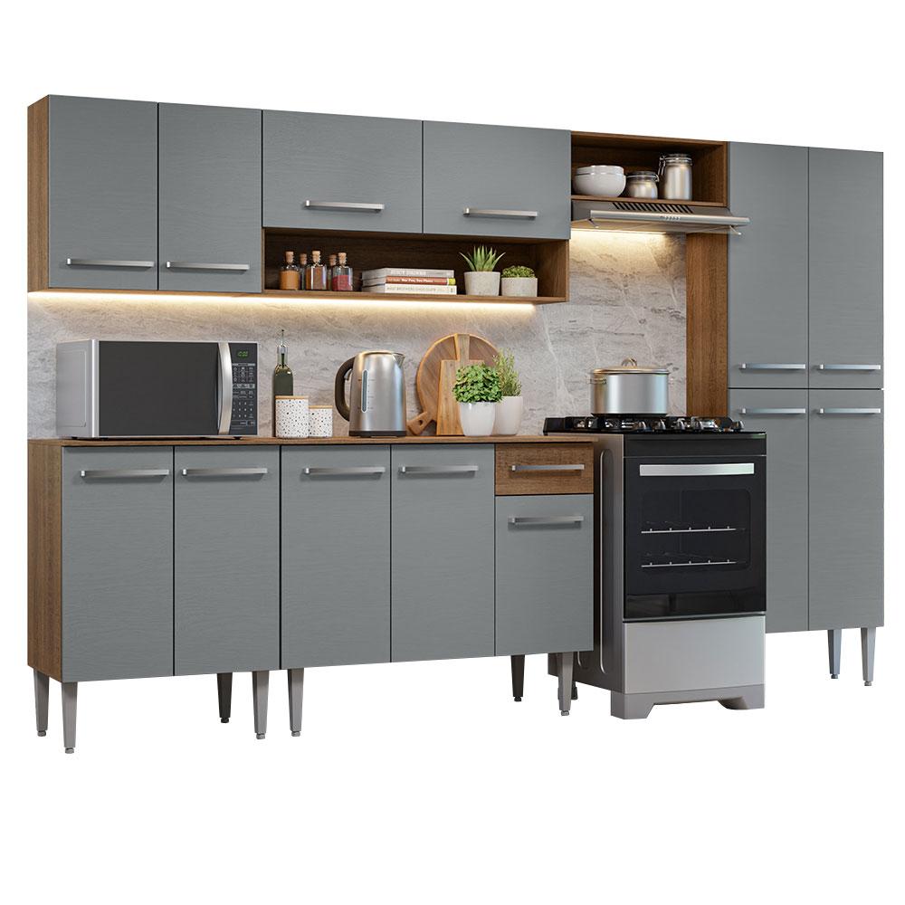 Cocina Integral Completa Modular Madesa Emilly 293cm Mg 03