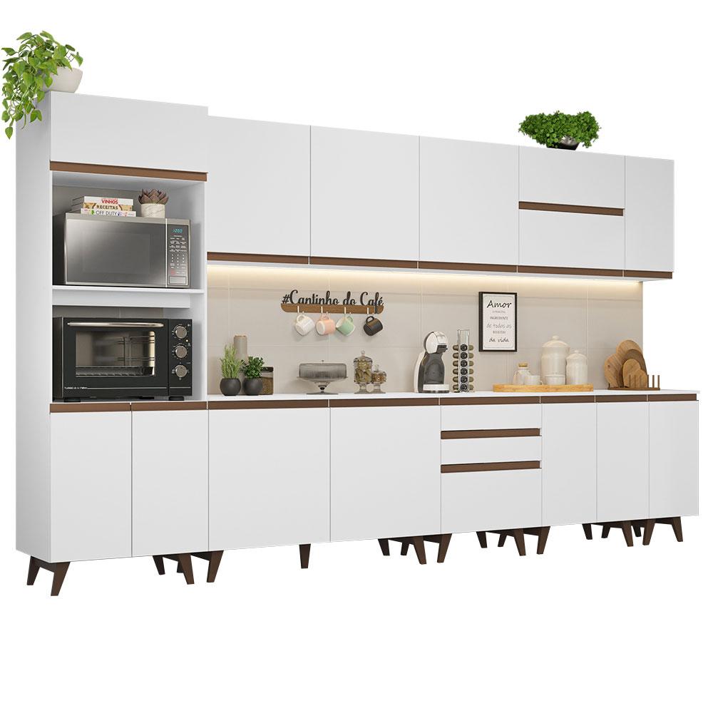 Cocina Integral Completa Modular Madesa Sabrina 355cm Bb