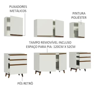 Foto 4 | Cocina Integral Completa Modular Madesa Reims 240cm Bb