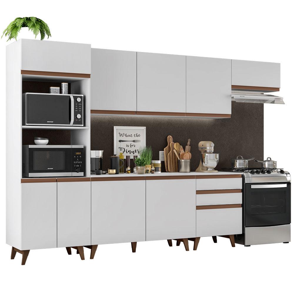 Foto 2 pulgar | Cocina Integral Completa Modular Madesa Reims 320cm Bb 01